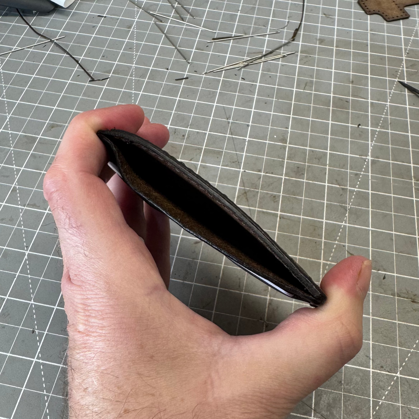 Handmade Minimalist Leather Wallet
