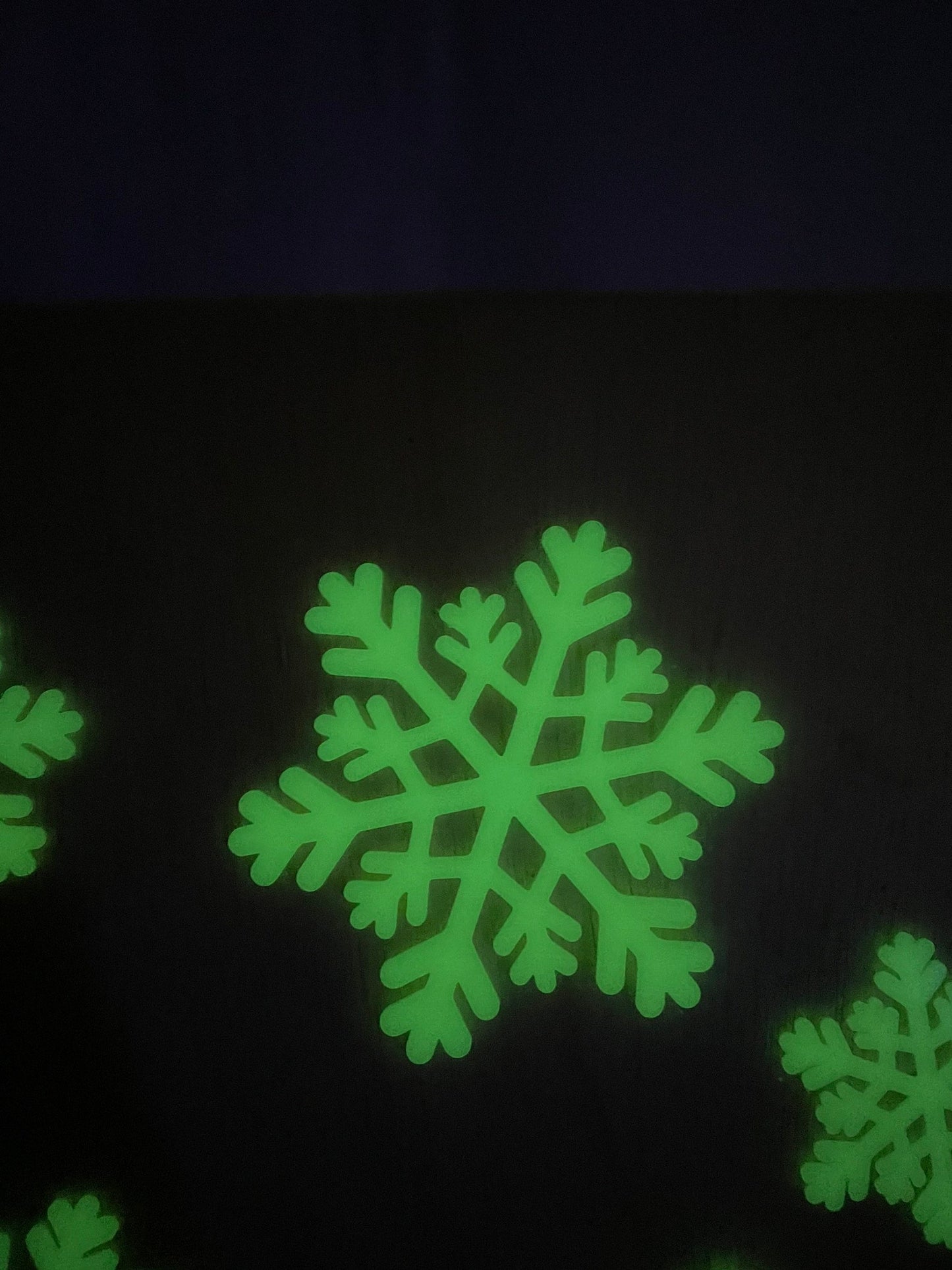 Glow In the Dark Snowflakes