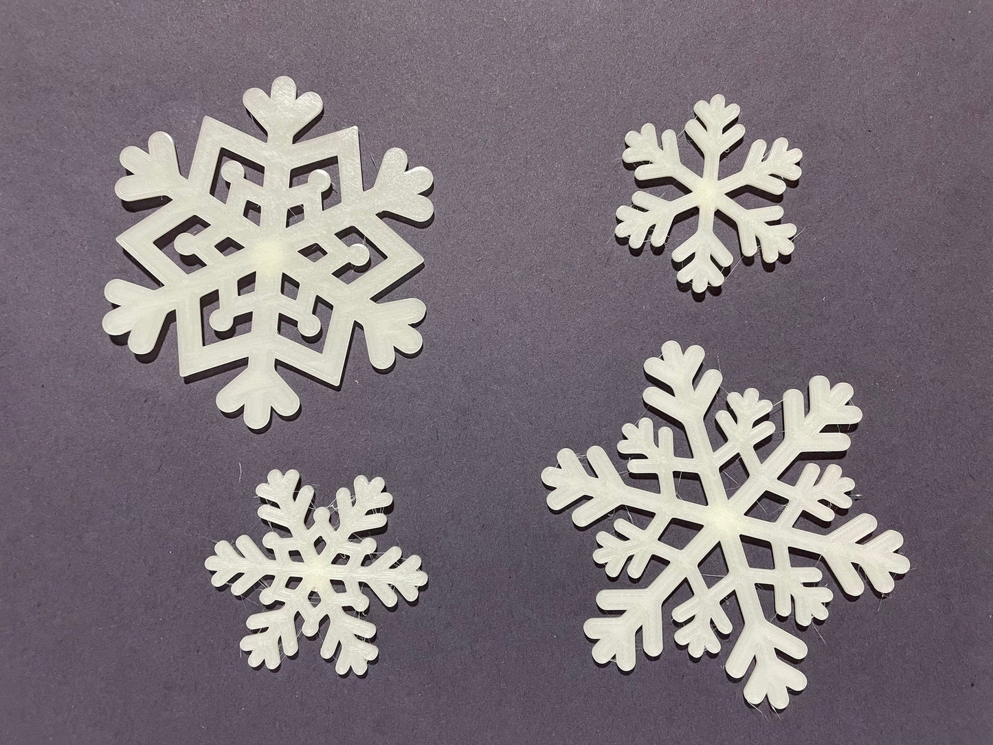 Glow In the Dark Snowflakes