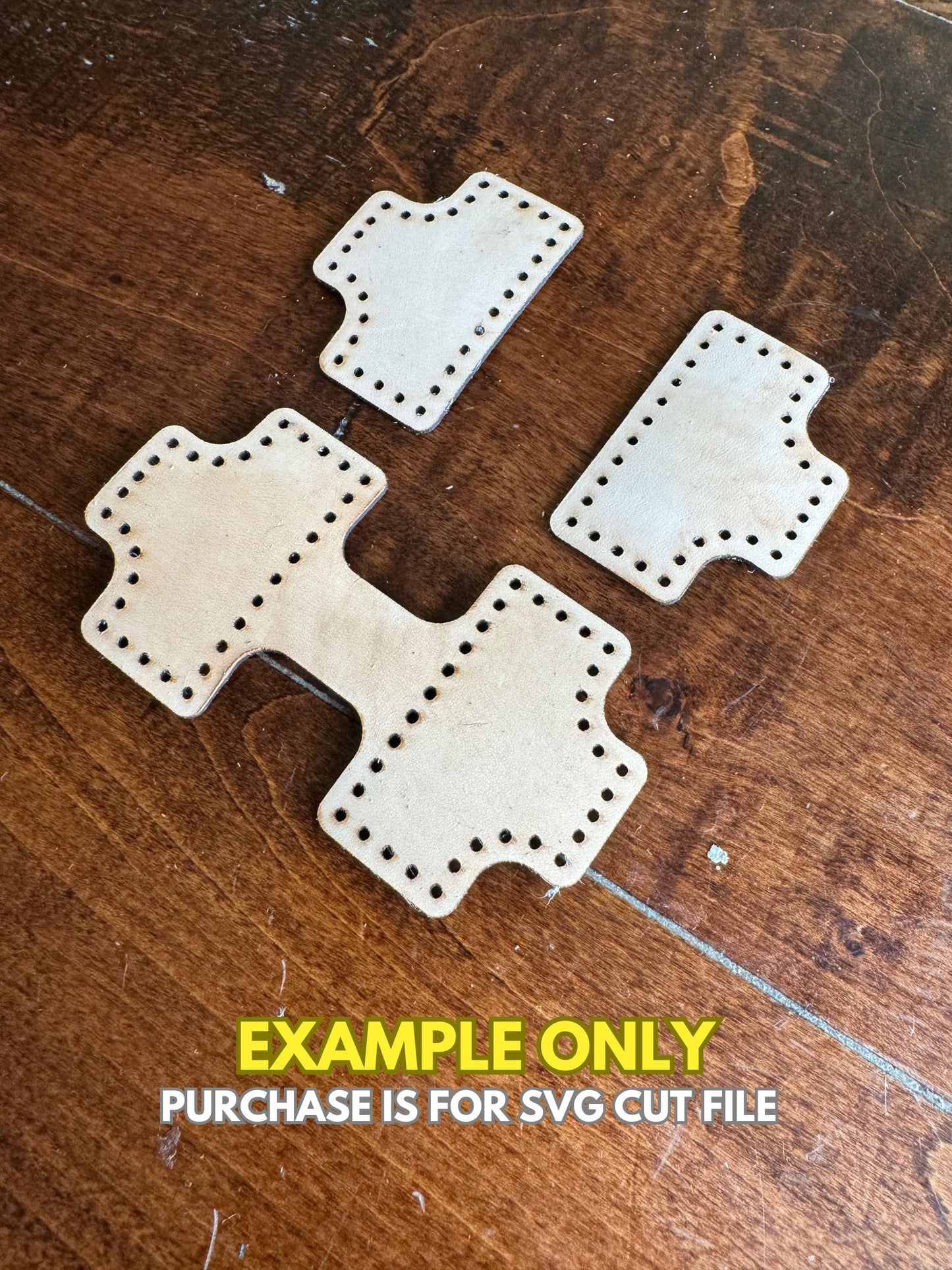 Magnetic Leather Bookmark – SVG Laser Cut File Digital Download