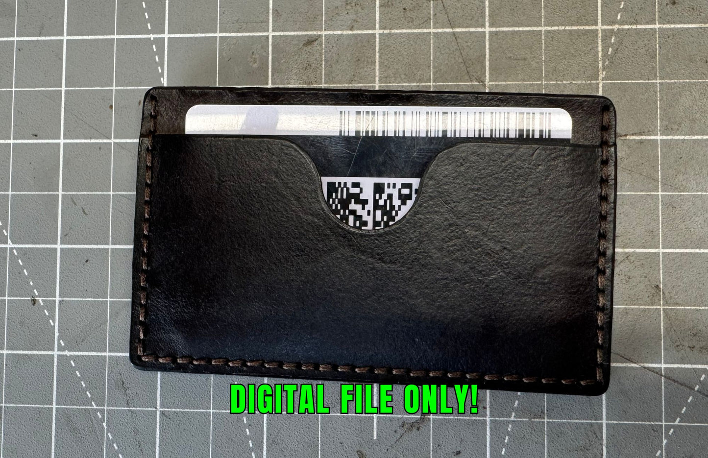Leather Minimalist Wallet – SVG Laser Cut Digital File Download