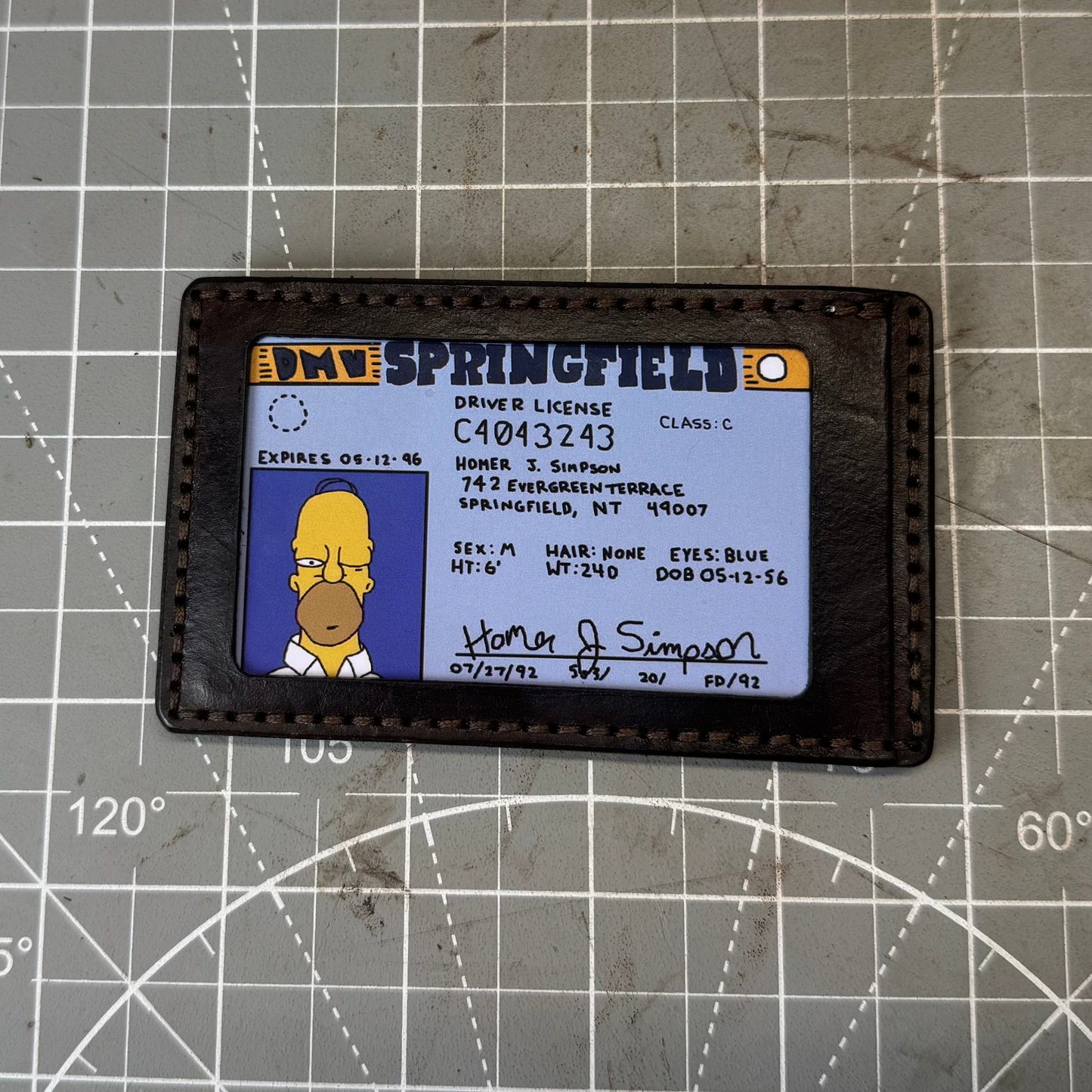 Handmade Minimalist Leather Wallet