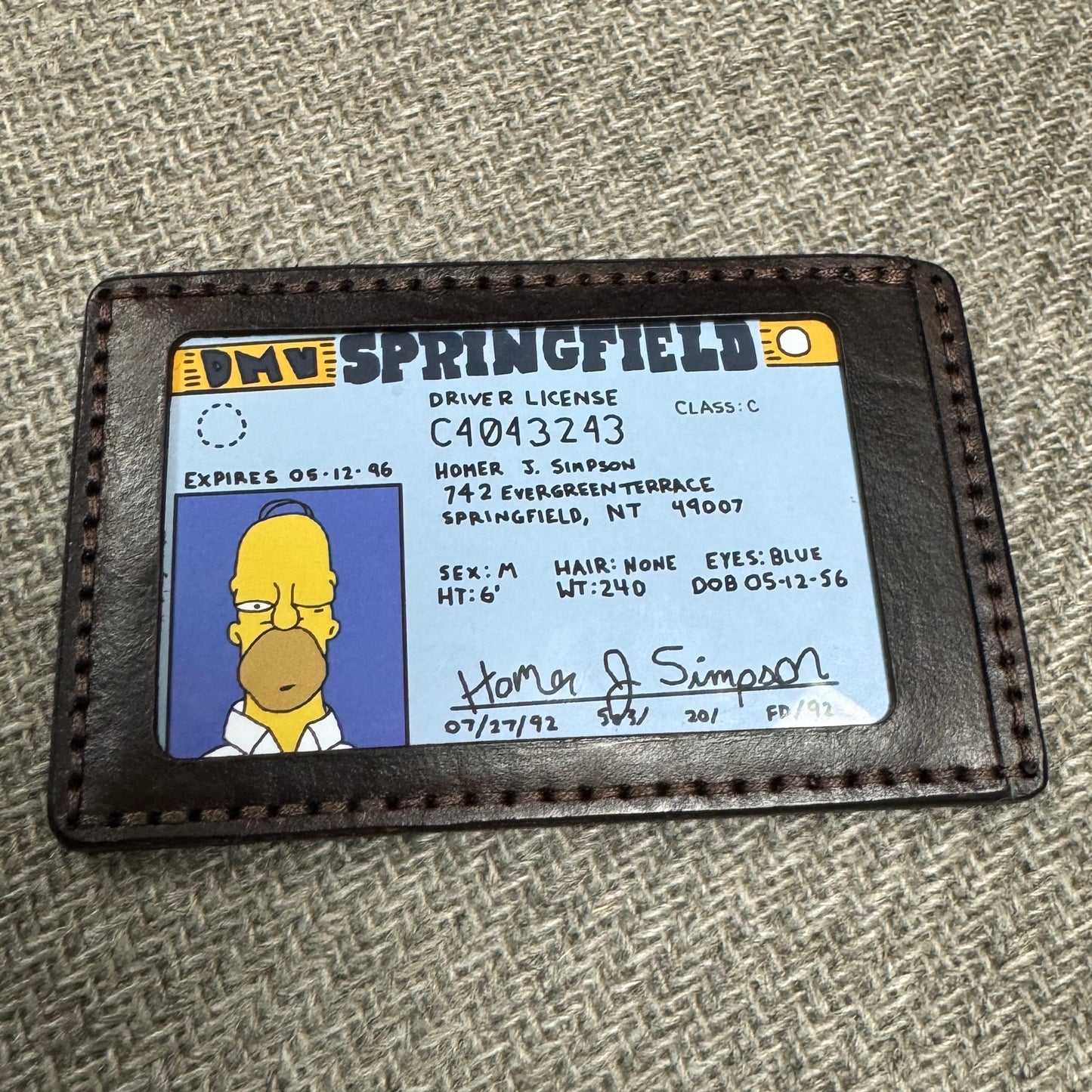Handmade Minimalist Leather Wallet