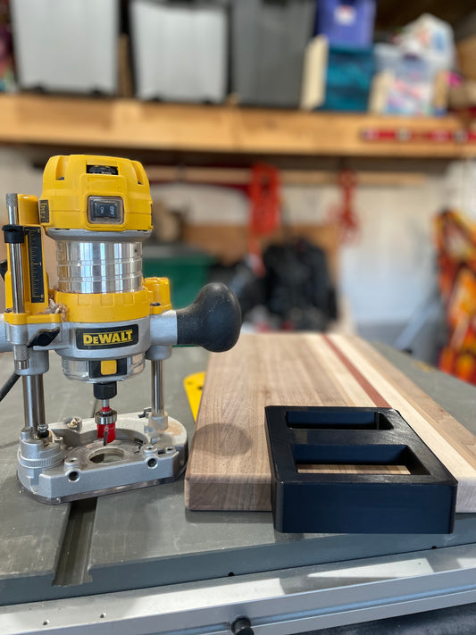 Cutting Board Handle Jig For Router (2 included)