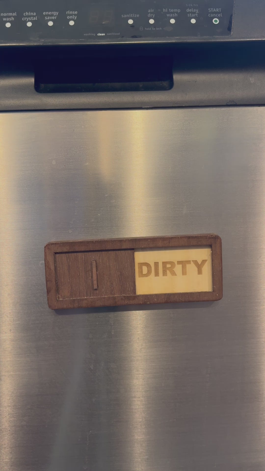 Magnetic Clean/Dirty Dishwasher Sign - Laser Cut Files Only – ctrlaltmake