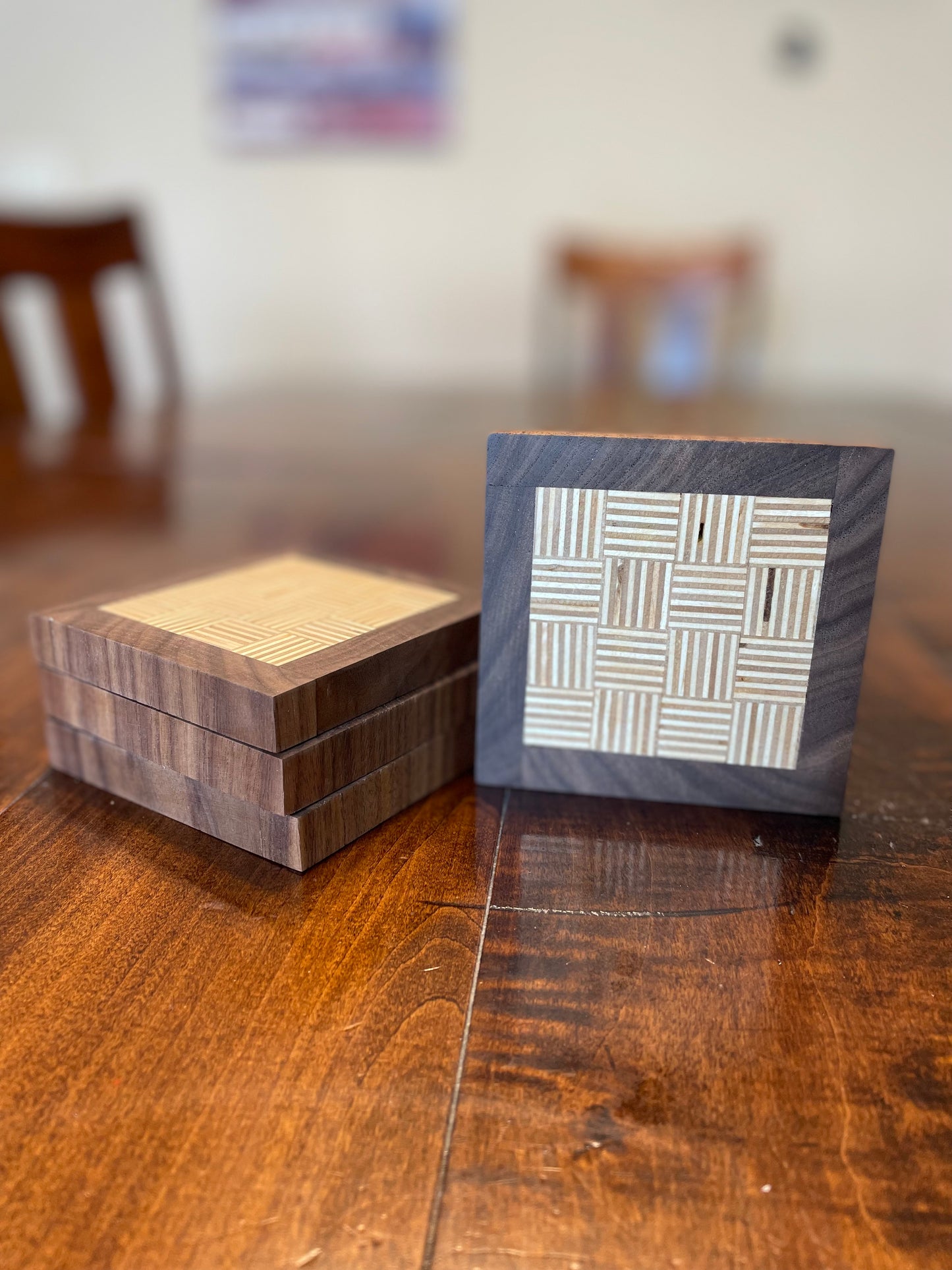 Handmade Patterned Coasters